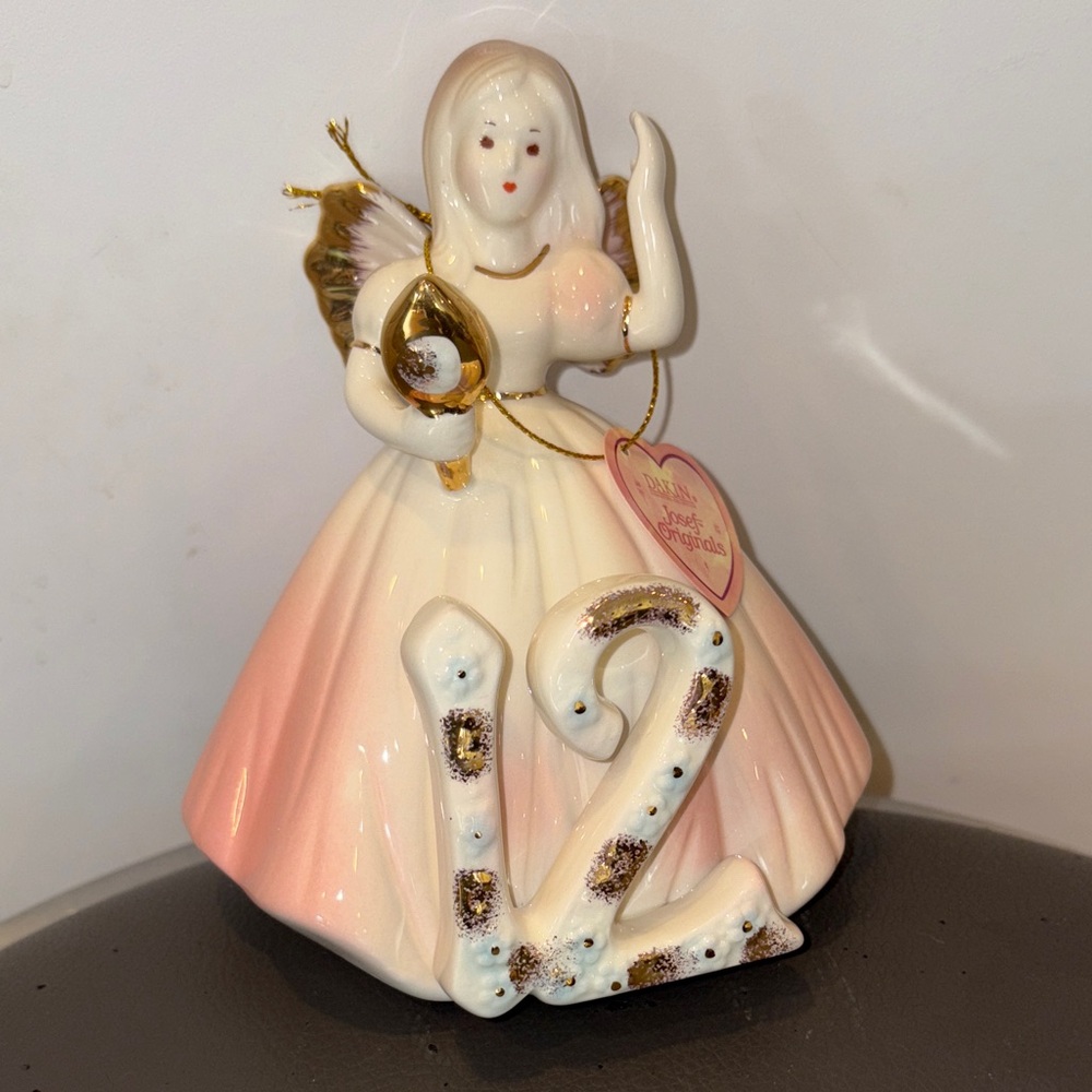 Josef Originals Keepsake Figurine “Birthday Girls Through the Years” 12 Yr Old